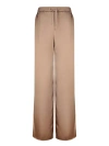 HERNO SATIN LOOSE-FIT TROUSERS