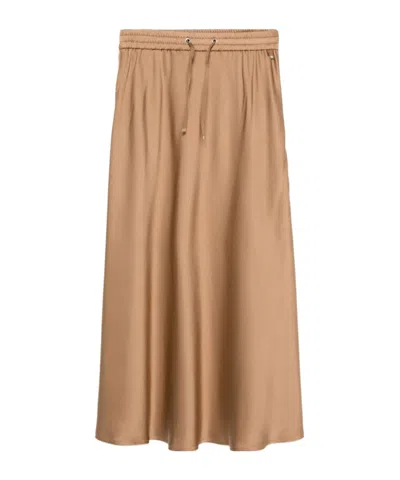 Herno Midi Brown Skirt
