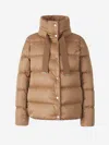 Herno Satin Down Jacket In Regular Cut