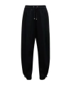 Herno Pleated Drawstring Track Pants In Black