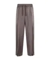 Herno Relaxed Fit Fondant Pants In Gray