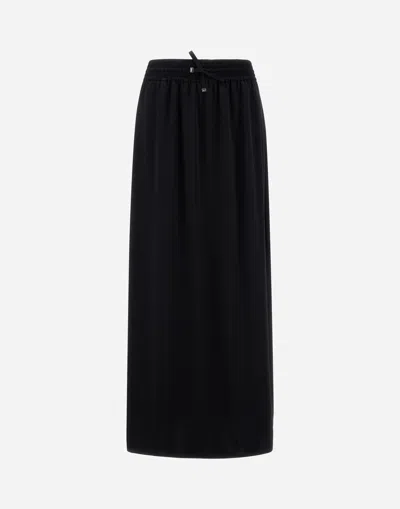 HERNO SATIN SKIRT