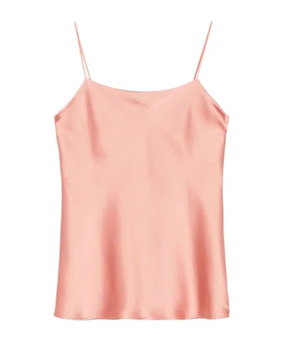 HERNO HERNO SPAGHETTI STRAPS SATIN TANK TOP