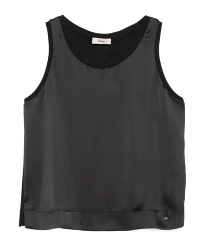 HERNO SATIN TOP