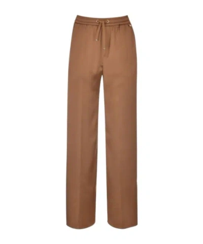HERNO HERNO SATIN TROUSERS