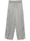 Herno Satin Trousers In Grau