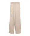 Herno Satin Pants In Neutral