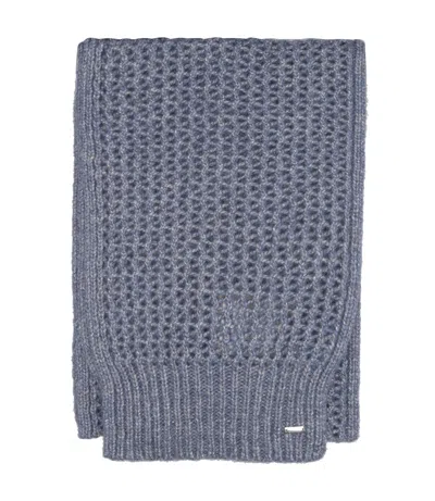 Herno Scarfs Avion Blue