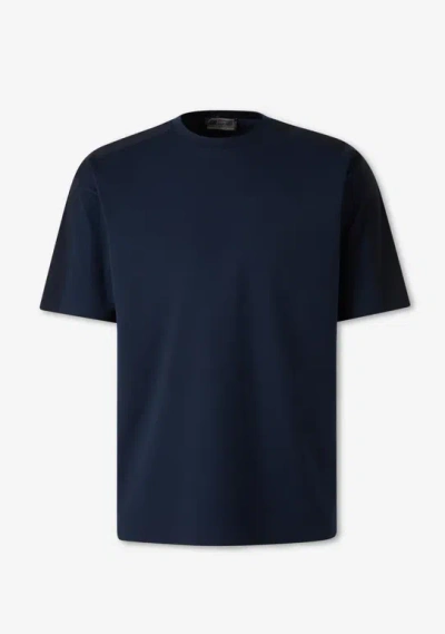 Herno Scuba T Shirt In Blue