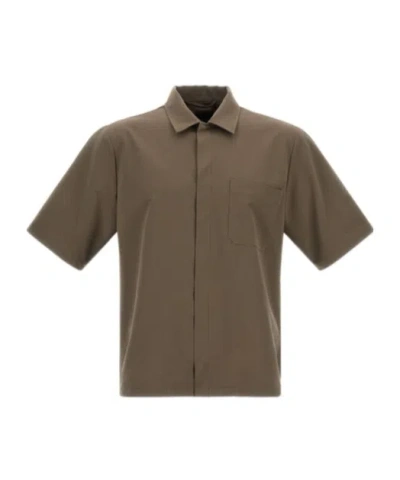 HERNO SEER-CREASE SHIRT