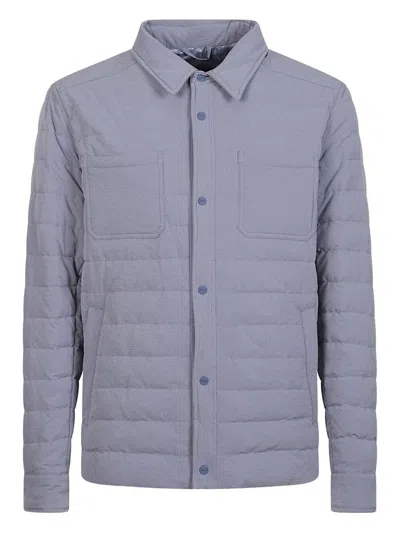 HERNO `SEERCREASE` PADDED OVERSHIRT
