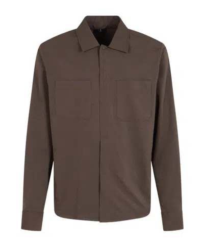 HERNO HERNO SEER-CREASE SHIRT