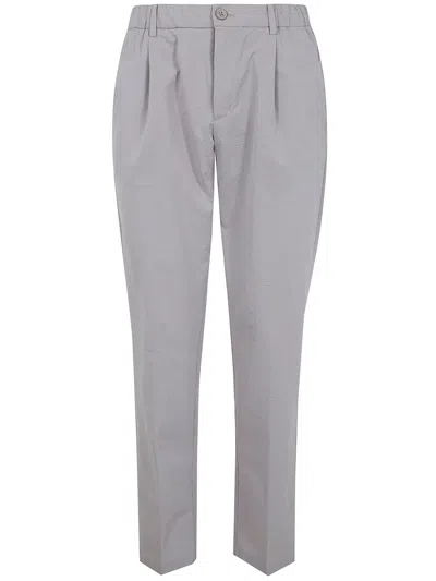 HERNO HERNO "SEERCREASE" TROUSERS