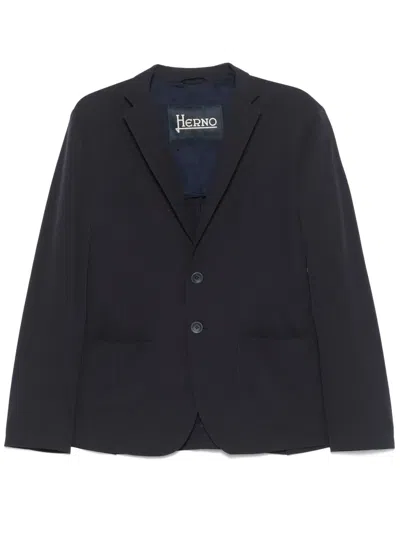 HERNO SEERSUCKER BLAZER