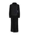 Herno Semi-sheer Biker-style Coat In Black