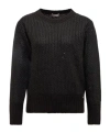 Herno Sequin-embellished Sweater In Black