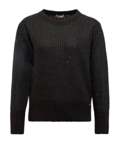 HERNO SEQUIN-EMBELLISHED SWEATER