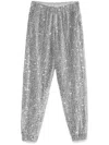 Herno Sequin-embellished Trousers In Grey