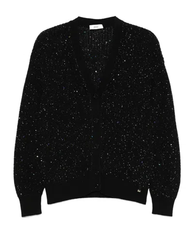 HERNO SEQUINED CARDIGAN