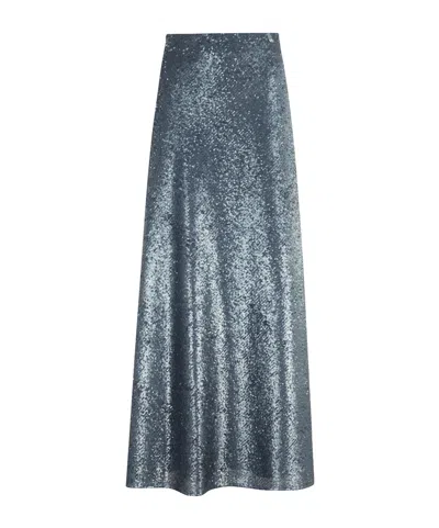 HERNO SEQUINED SKIRT