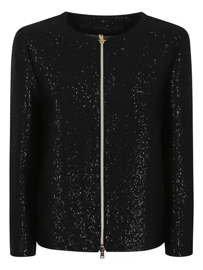 HERNO SEQUINNED JACKET