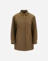 Herno Shacket In Nylon Chamonix In Green