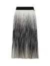 Herno Pleated Midi Skirt