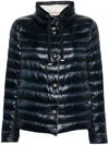 Herno Puffer Jacket With High Collar And Drawstring