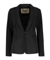 Herno Shawl Collar Blazer In Black