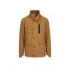 Herno Brown Polyester Shell Jacket In Brown
