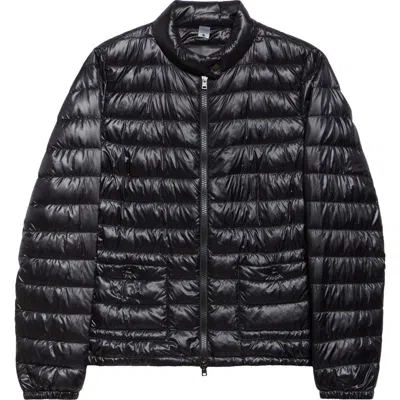 Herno Shiny Down Puffer Jacket In Black