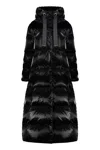 Herno Shiny Fabric Down Jacket In Black