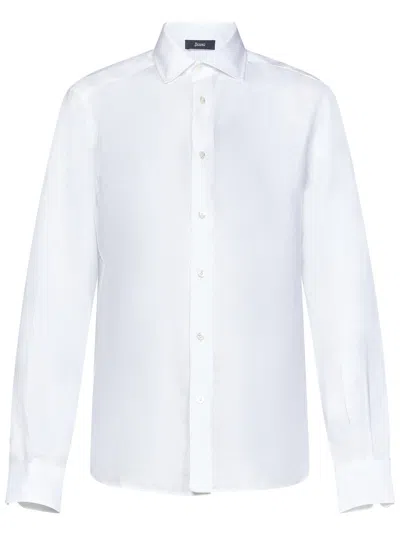 Herno Linen Shirt In White