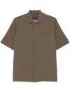 Herno Man Shirt In Brown