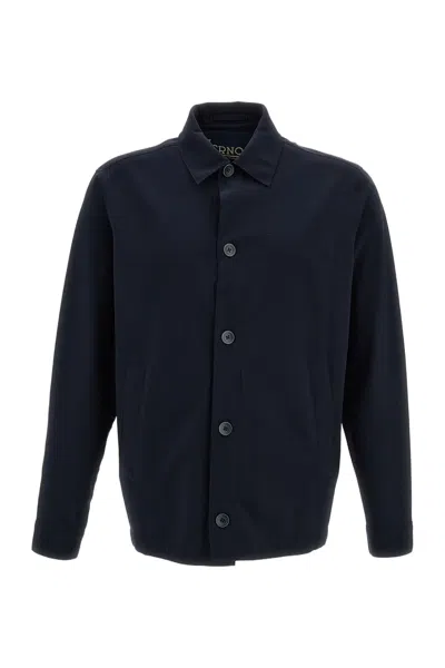 HERNO SHIRT-CONSTRUCTION JACKET