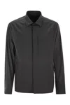 Herno Men Shirt-cut Jacket In Tech Wool