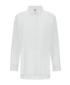 Herno Stylish Short Sleeve Button-up Shirt In White