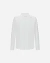 Herno Long Sleeved Button-fastened Shirt In White