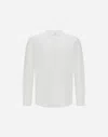 Herno Long Sleeved Button-fastened Shirt In White