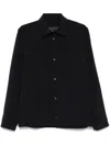 Herno Tailored Jacket With Chest Pockets And Long Sleeves In Blue