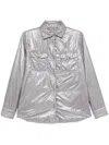 Herno Shirt Jacket In Gray