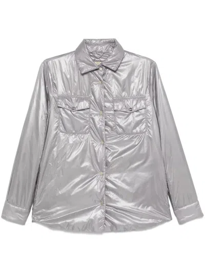 Herno Shirt Jacket In Gray