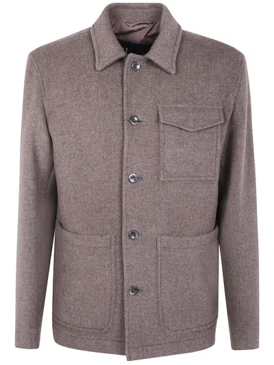 HERNO HERNO SHIRT NECK "FIELD" JACKET CLOTHING