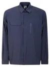 Herno Stretchy Polyamide Blend Shirt In Blue