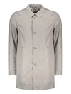 Herno Shirt-style Coat In Neutrals