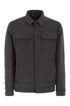Herno Men Shirt-style Down Jacket In Multi