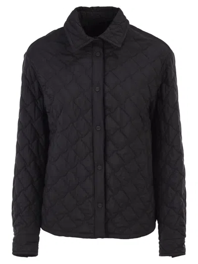 Herno Shirt Style Jacket In Black