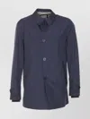 Herno Shirt With Elasticized Cuffs And Front Pockets