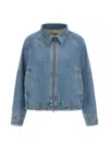 Herno Shirt-collar Jacket In Blue