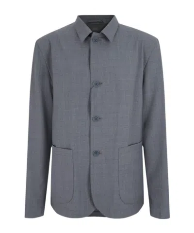 Herno Shirt-style Casual Jacket In Multi